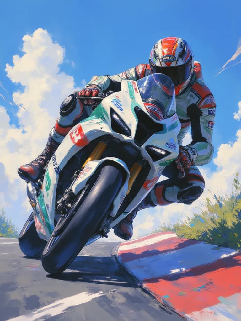 Thumbnail of Eres un piloto de moto GP 