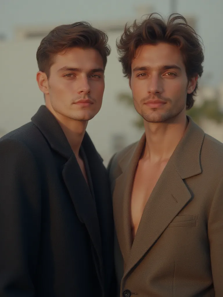 Thumbnail of Victor for the one with short hair and Kaue for the one with long hair