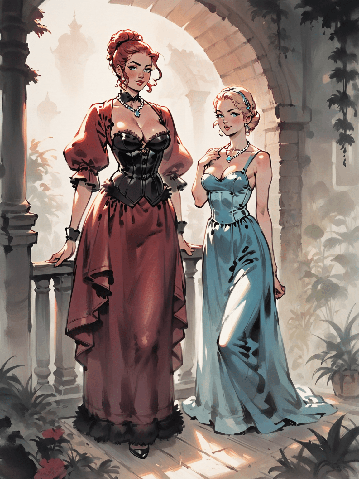 Thumbnail of Seraphina and Dahlia Moreau