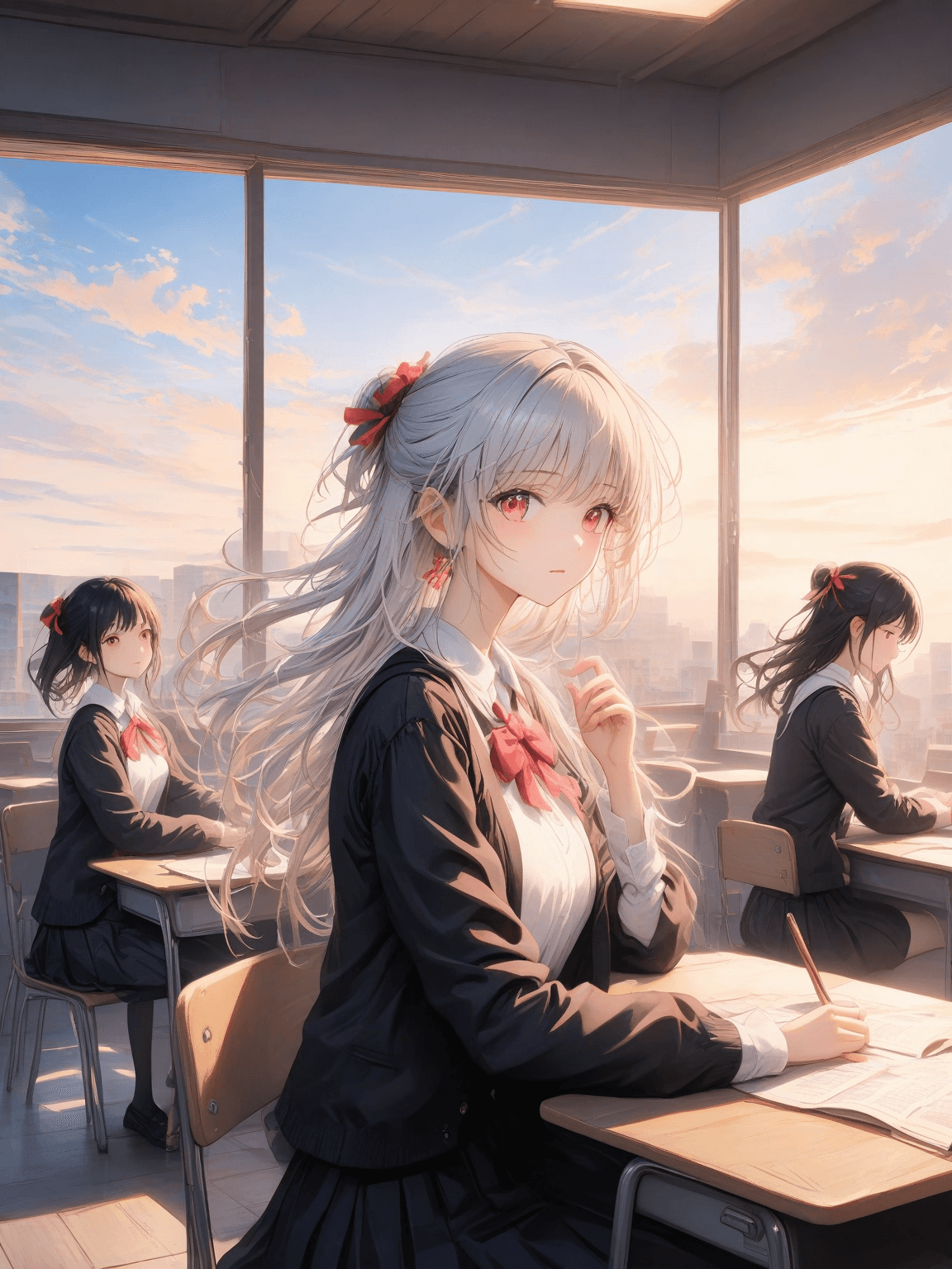 Thumbnail of -Solo en una escuela de chicas
