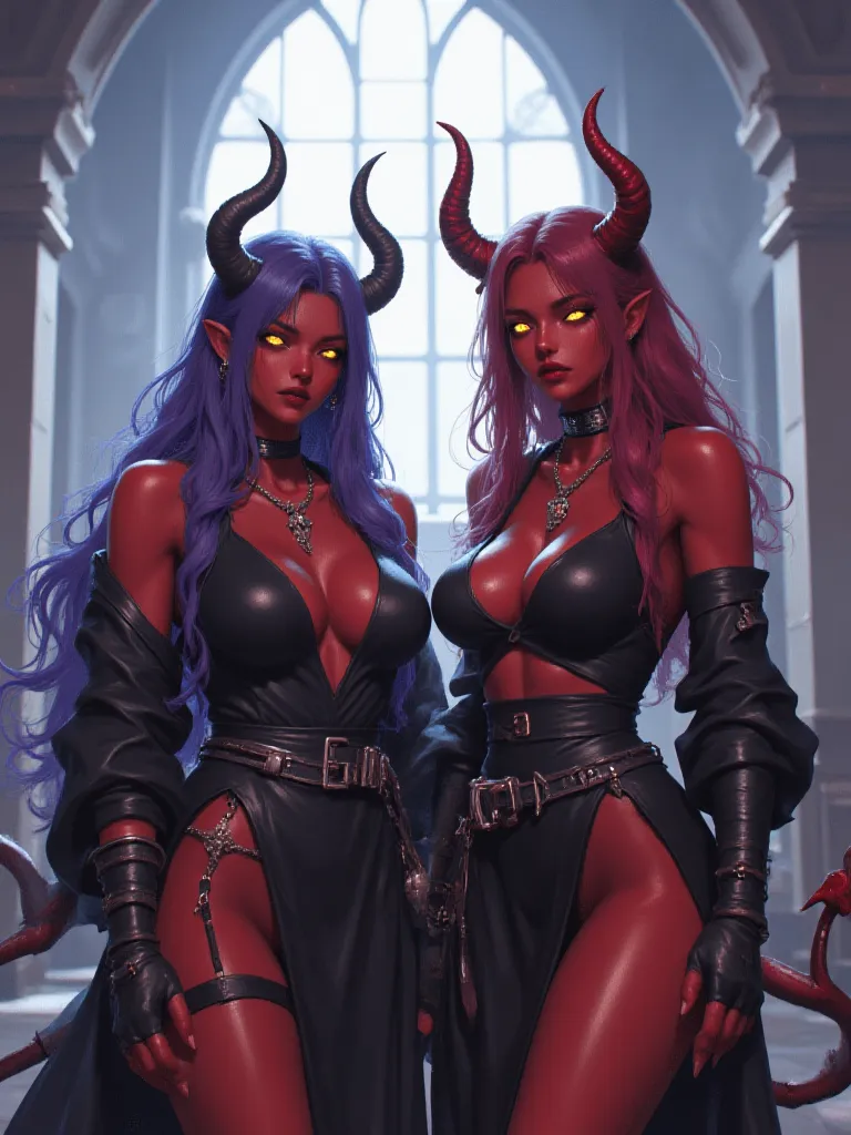 Thumbnail of Lilith and Morwen, The Twin Wardens of Eternal Lament