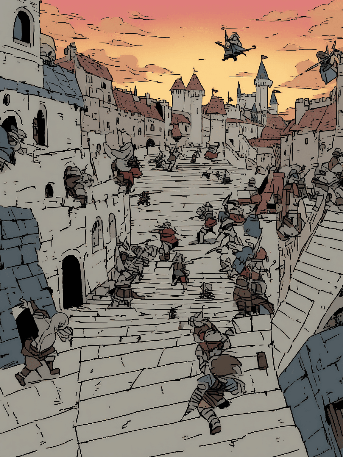Thumbnail of World after humans have been developed by female orc forces