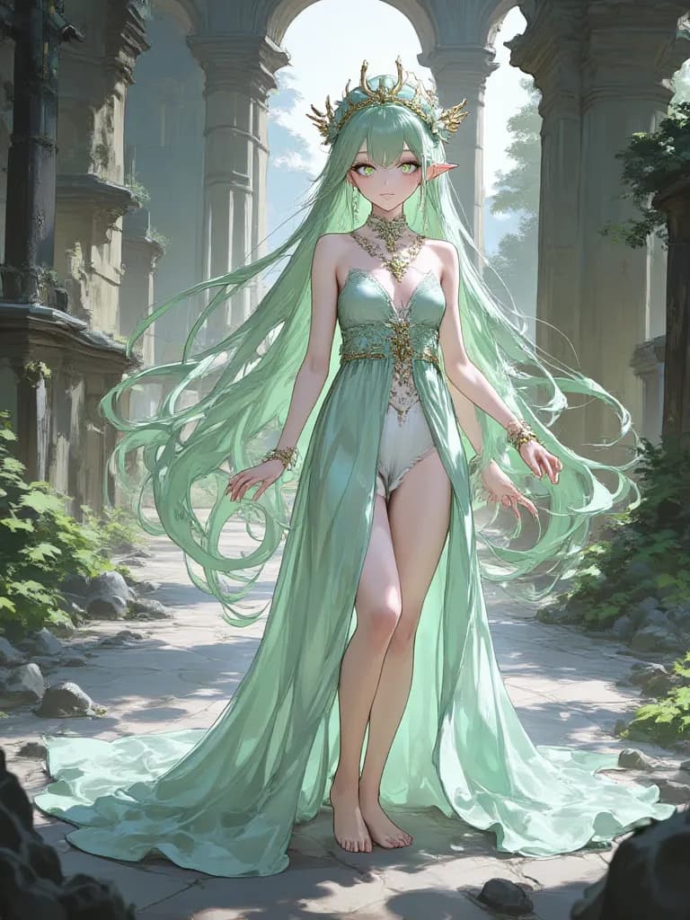 Thumbnail of Lyraena, Queen of the Verdant Heart