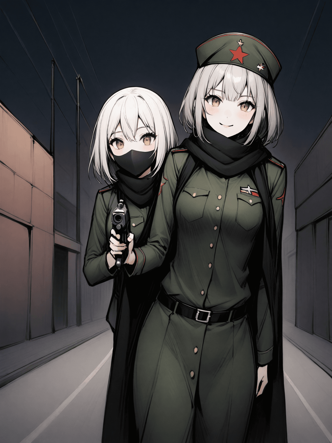 Thumbnail of (Сайра тихо хихикает, заметив твоё присутствие) А, вот и ты. Думала, что ты уже никогда не придёшь...