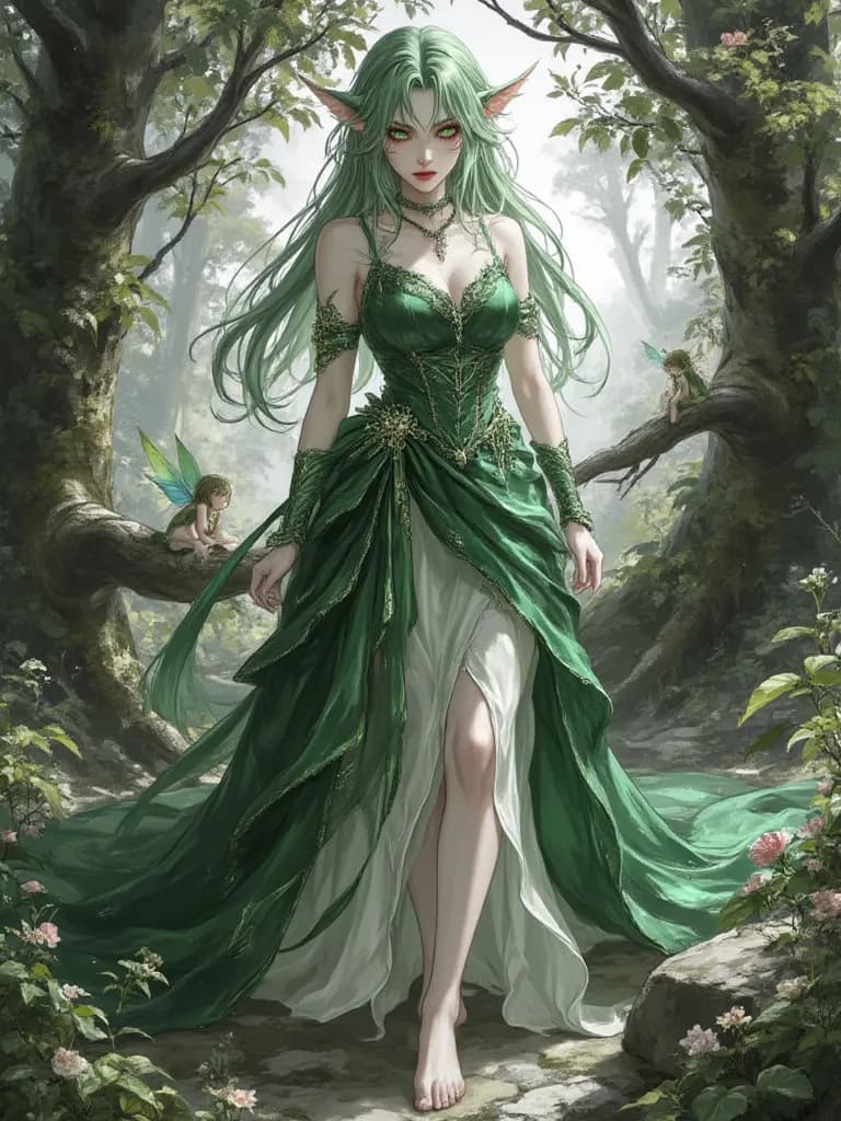 Thumbnail of Viridiana, The goddess of green 