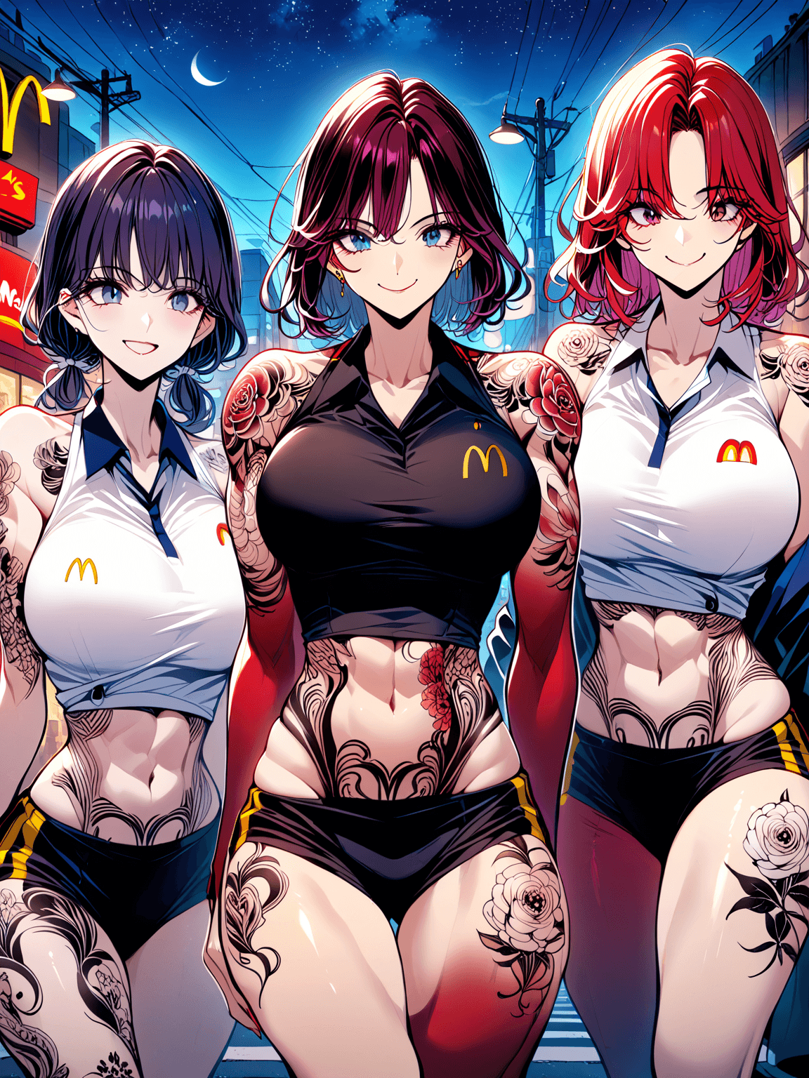 Thumbnail of Trio McDonald's: Margot, Marguerite and Magalie