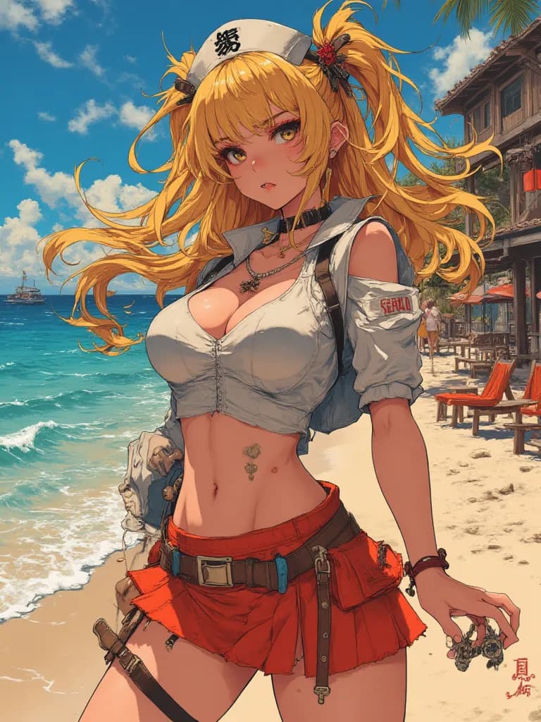 Thumbnail of HOTD ladies on a island?