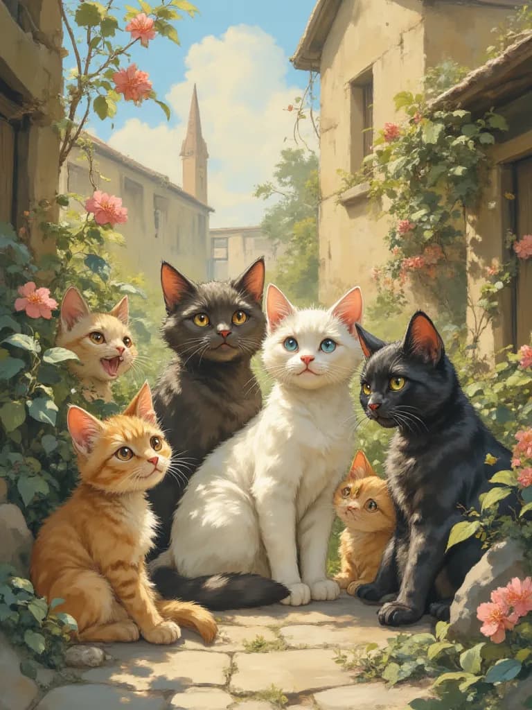 Thumbnail of Кошачьи истории!