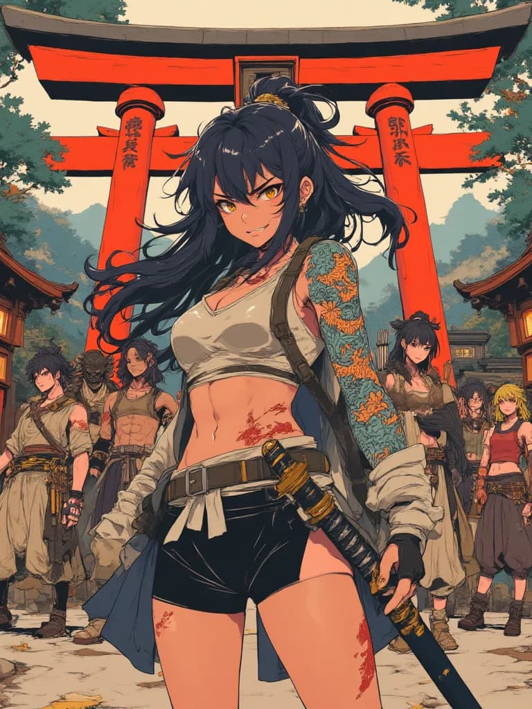 Thumbnail of Urara and The mercenary troop, "Boundless"