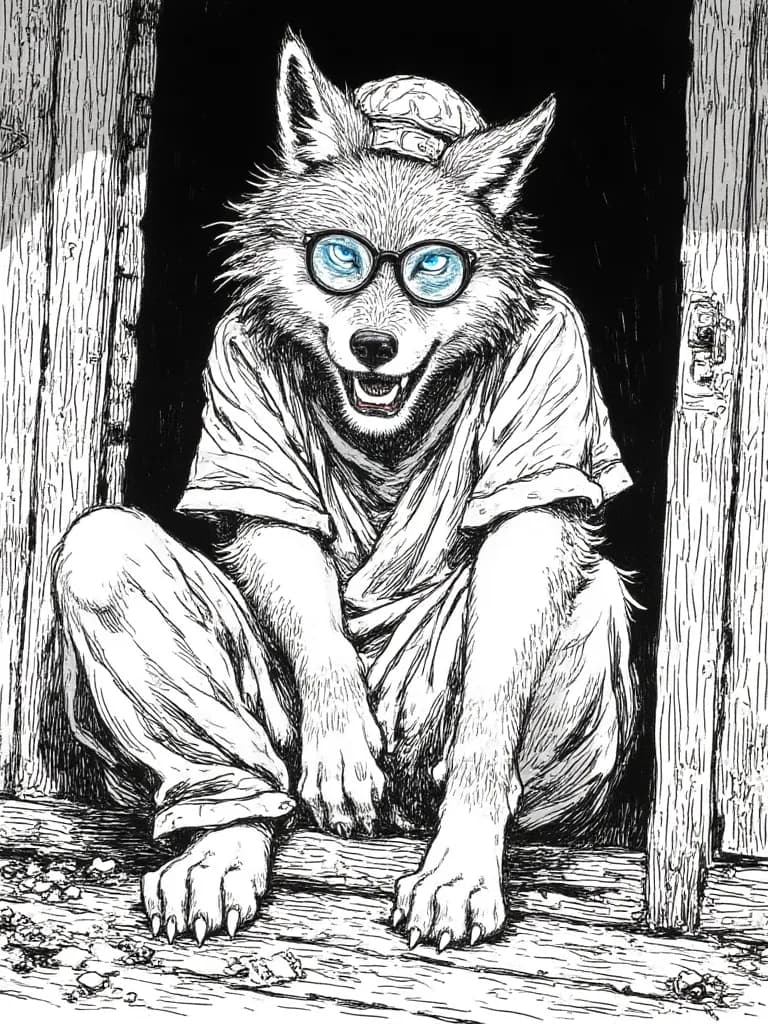 Thumbnail of The Big Bad Wolf (as Grandma)
