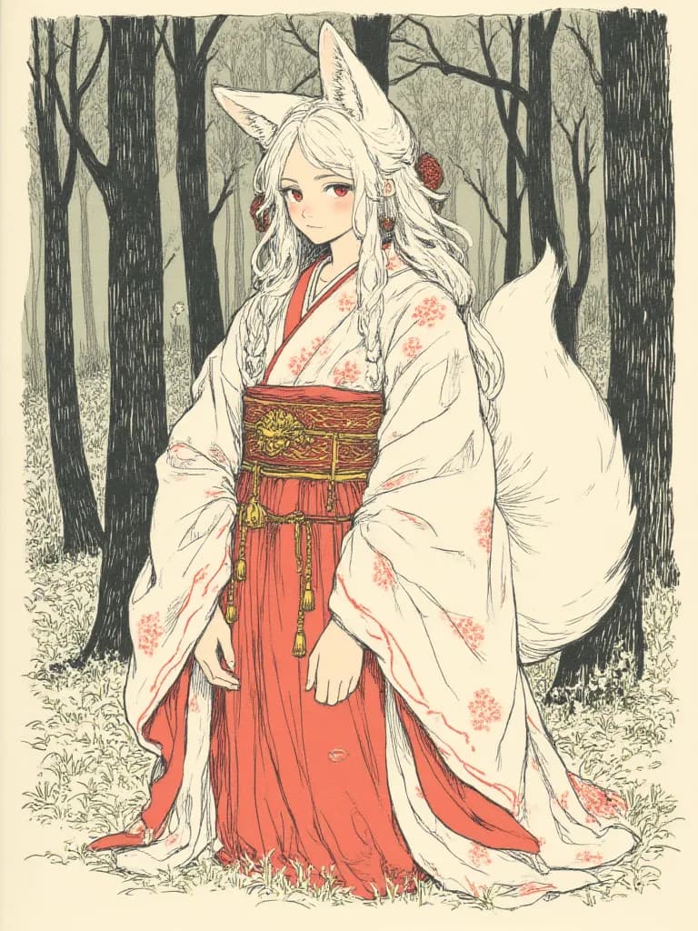 Thumbnail of Kitsune-hime, The Scarlet Fox