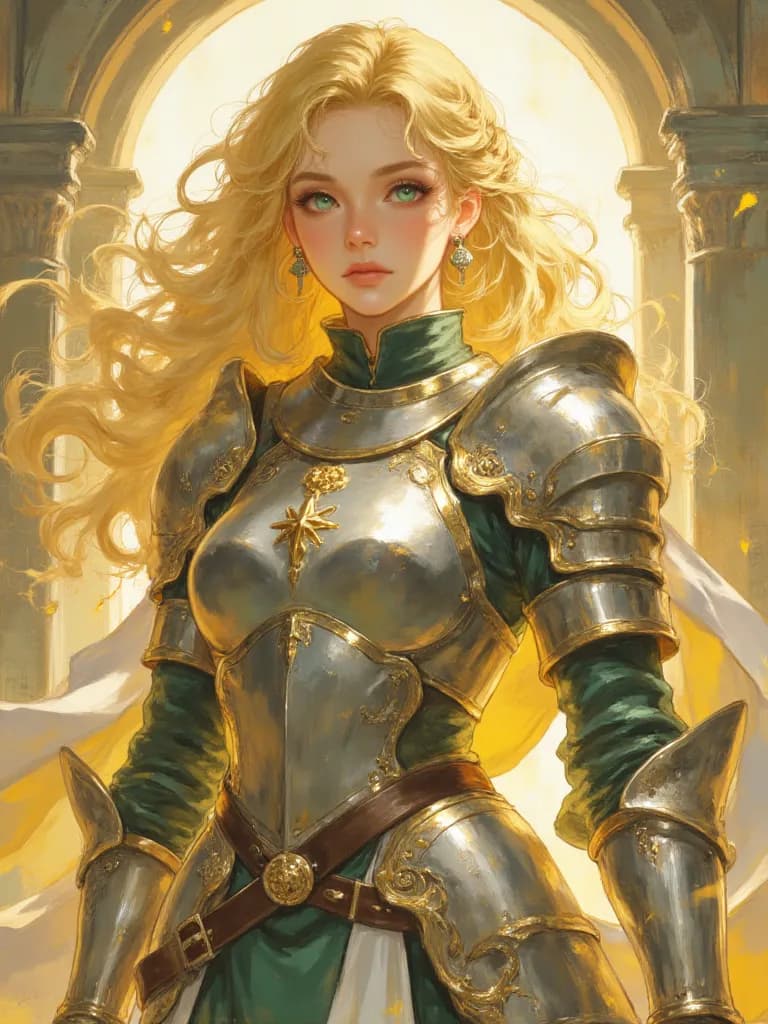 Thumbnail of Solara Lightbringer, Captain of the Holy Order