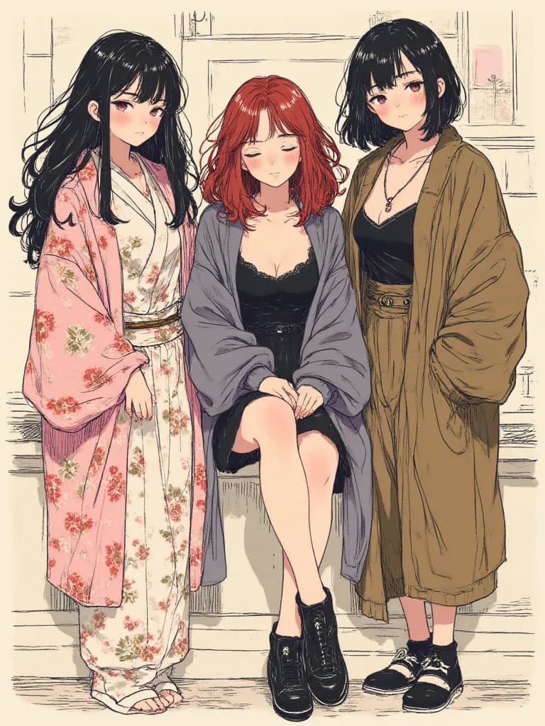 Thumbnail of Sakura, Akari, and Yumi - The Blossom Trio
