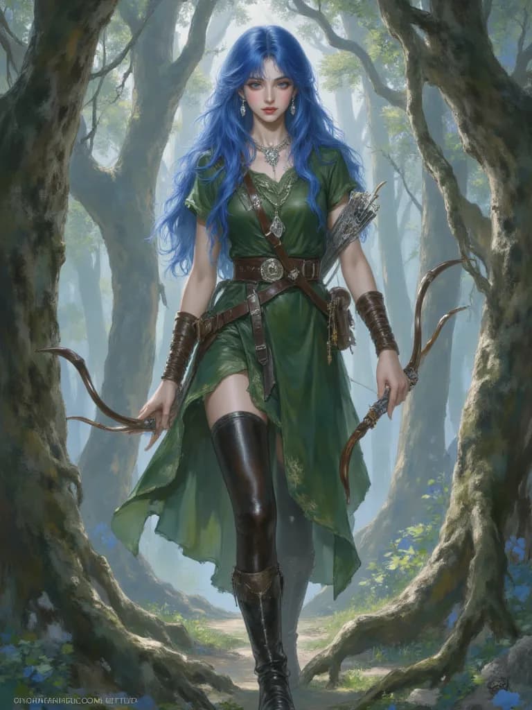 Thumbnail of Elara of the Whispering Woods