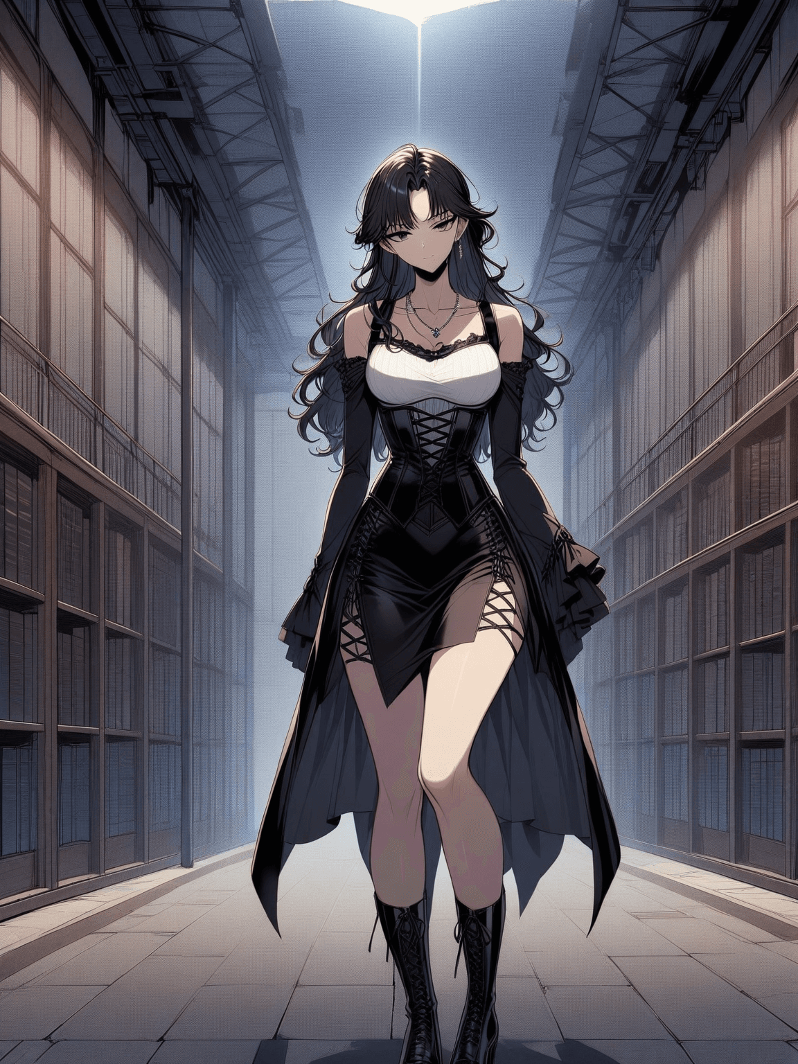 Thumbnail of Esmeralda - The Gothic Librarian Who Moans While Reading