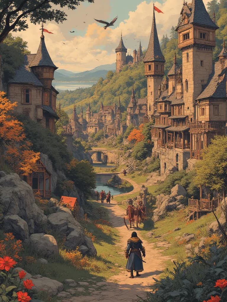 Thumbnail of Средневековое фентезийная ролевая RPG