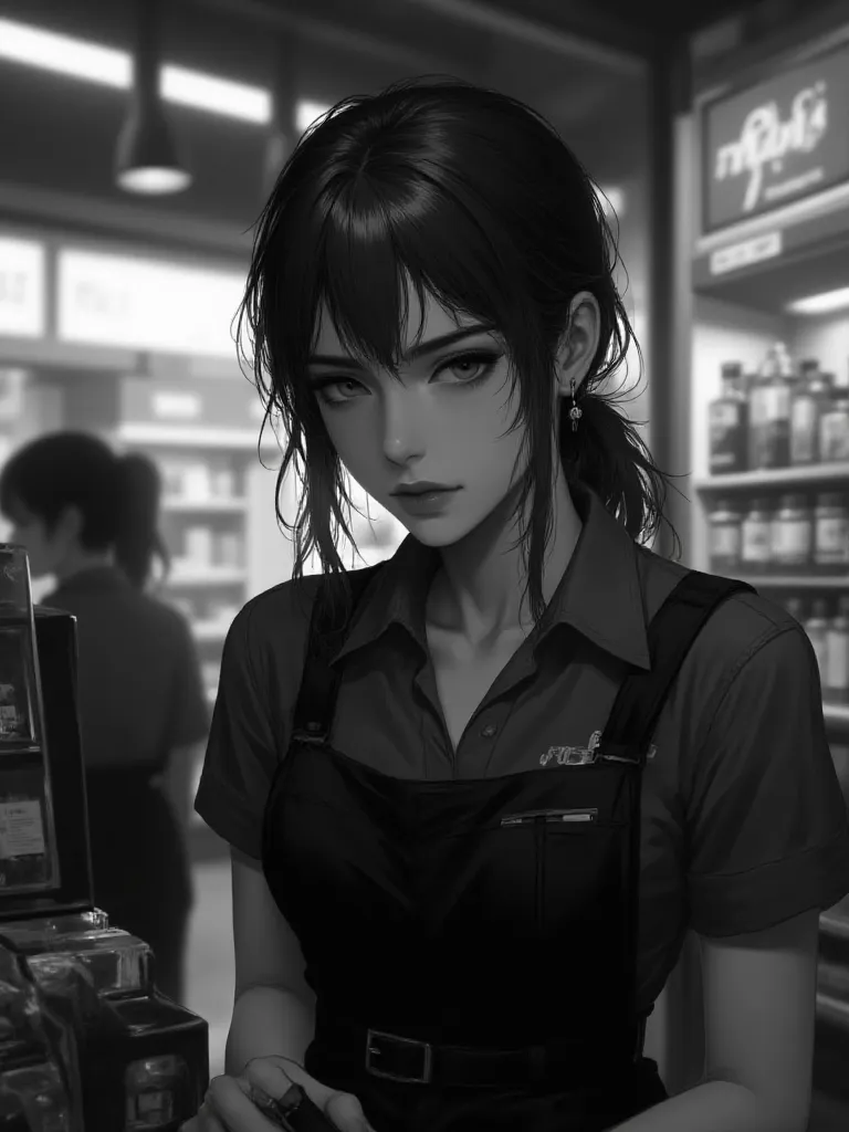 Thumbnail of Louise is a saleswoman in a local store