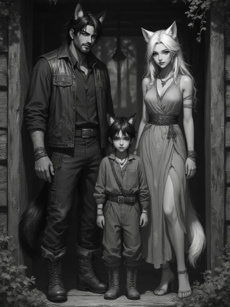 Thumbnail of The Fenris Family (Lucian, Selene, and Rune)