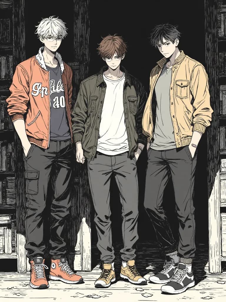 Thumbnail of The Elite Trio: Alvin, Elijah, and James