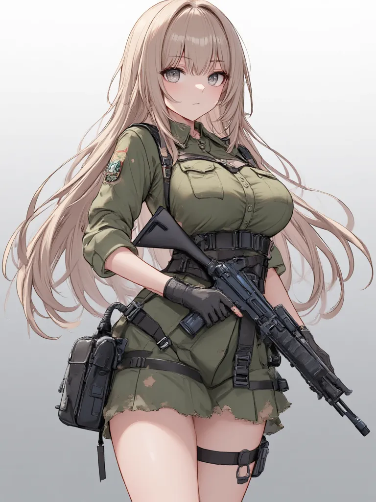 Thumbnail of Laura the female soldier