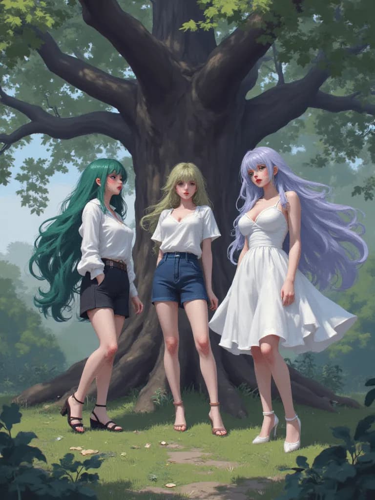Thumbnail of Ensemble of Enchantresses