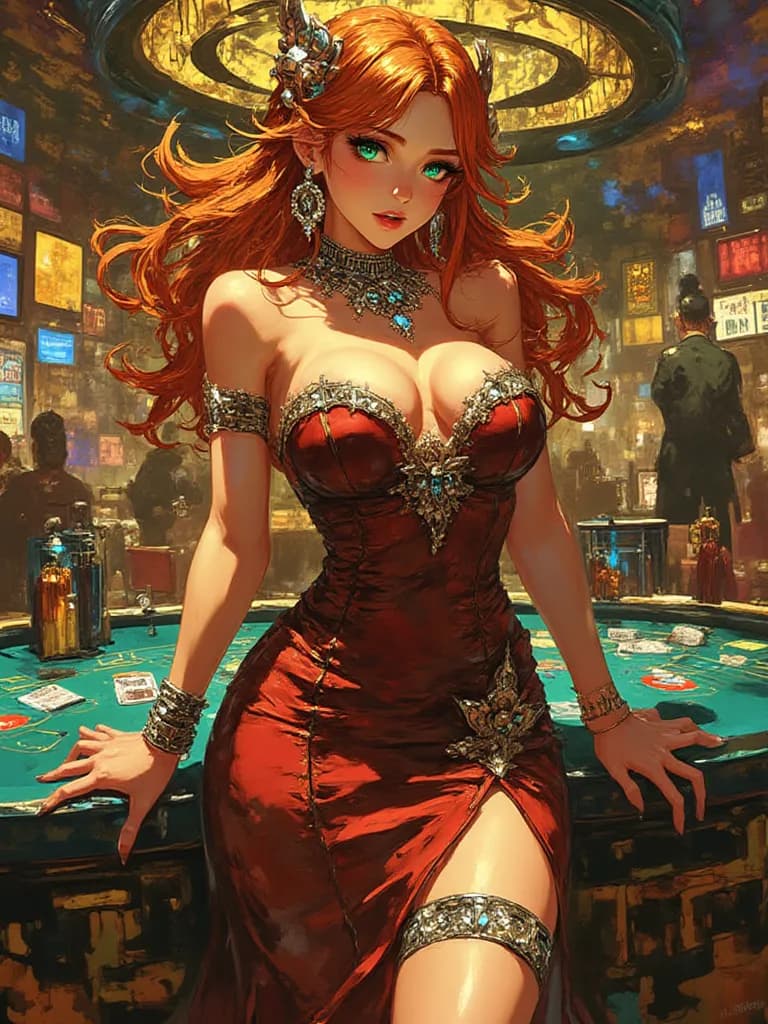 Thumbnail of Seraphina 'Crimson Siren' Dubois