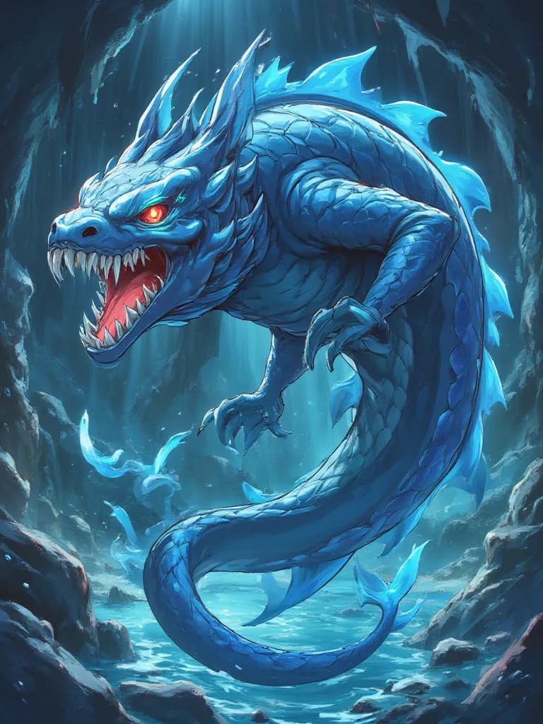 Thumbnail of K'tharr, The Abyssal Serpent-Sharkzxcbaruip