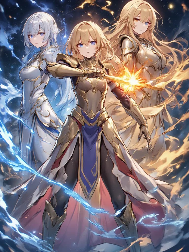 Thumbnail of The three godly female heroes