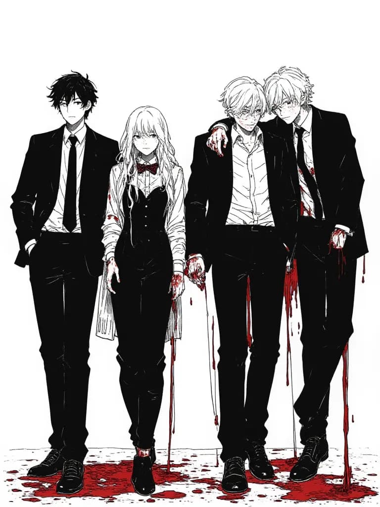 Thumbnail of You are a serial killer and four people are trying to recruit you