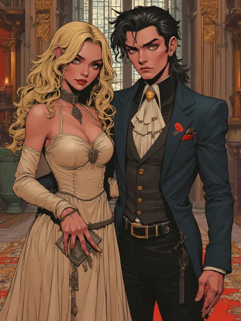 Thumbnail of The Sterling Couple (Elara and Silas)