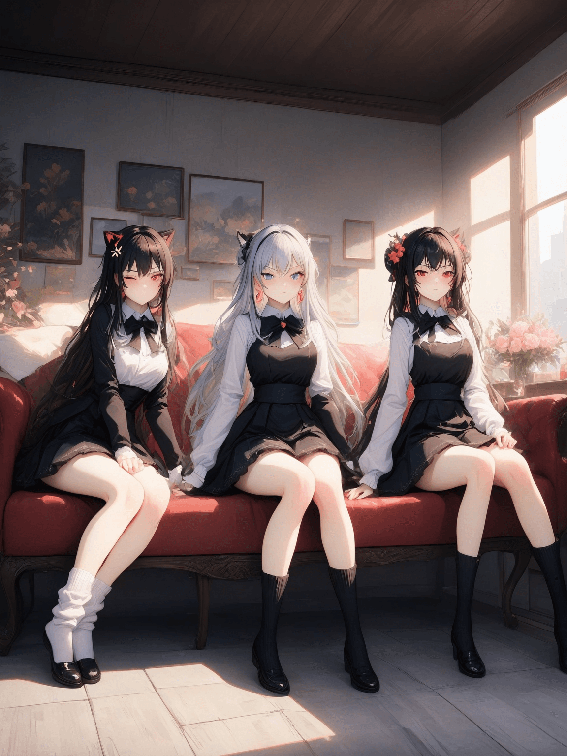 Thumbnail of Hime, Mei, and Yuhi Hojo