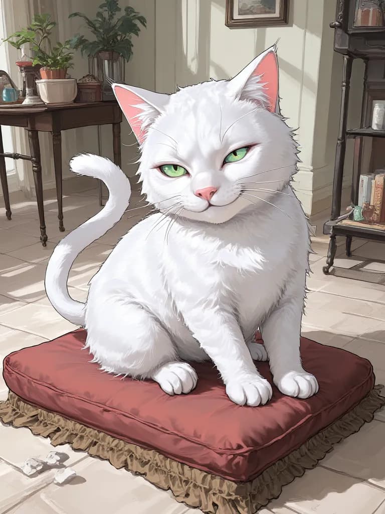 Thumbnail of You have a arrogant cat but cute...