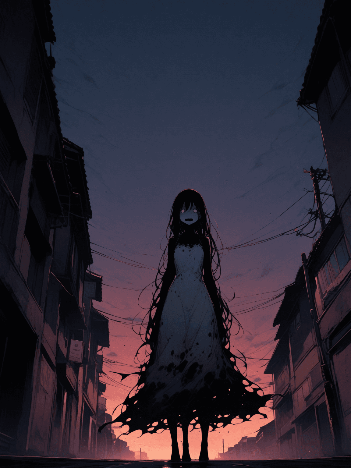 Thumbnail of Eight feet tall woman