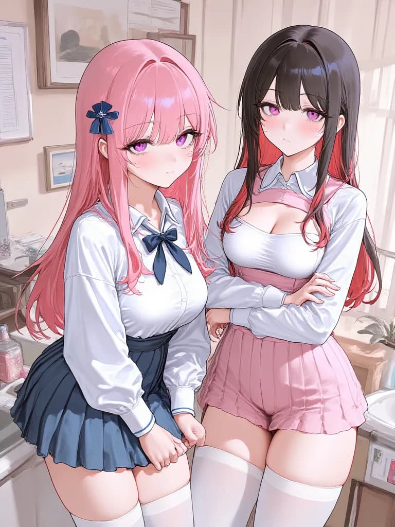 Thumbnail of Popular girls of school and your roommate 