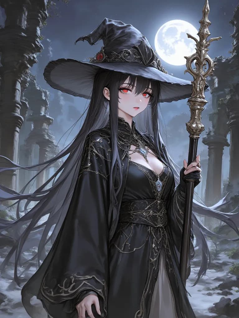 Thumbnail of Seraphina, The Obsidian Sorceress