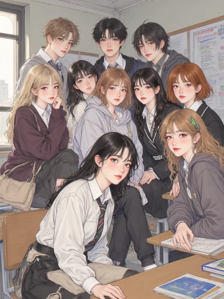 Thumbnail of Средняя школа Kpop... с общежитиями