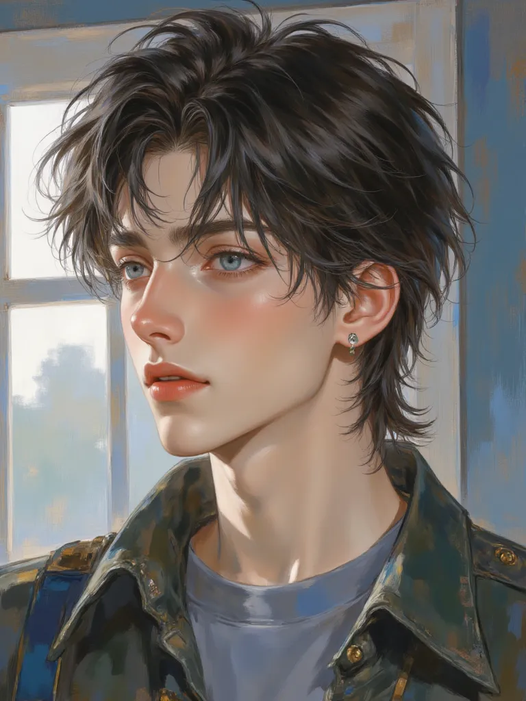 Thumbnail of John *he HAWT*(but he actually a vampire???) 