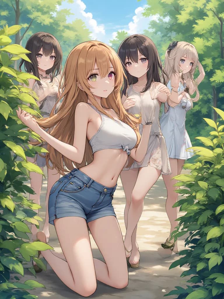 Thumbnail of The Park Sirens (Yumi, Hikari, Midori, Hime)