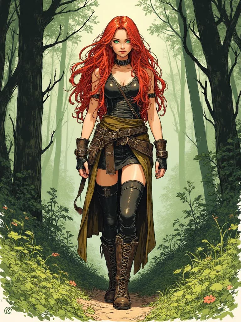 Thumbnail of Lyra, Guardian of the Whispering Woods