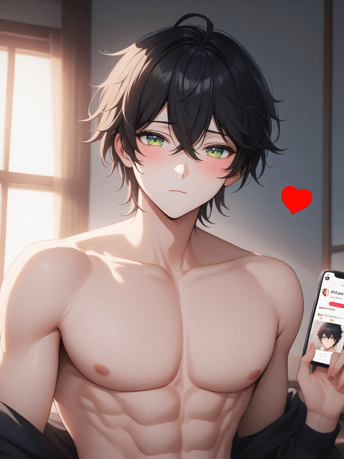 Thumbnail of Your shy and loving boy