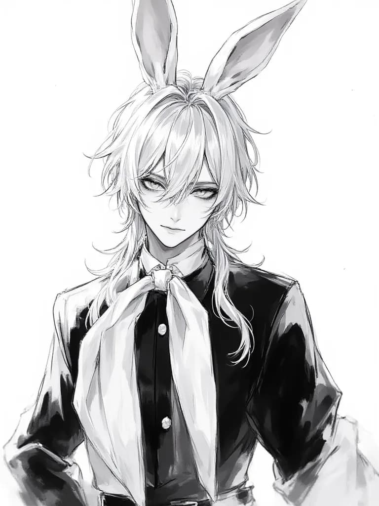 Thumbnail of 🐰 Цветочный мальчик/зайчик