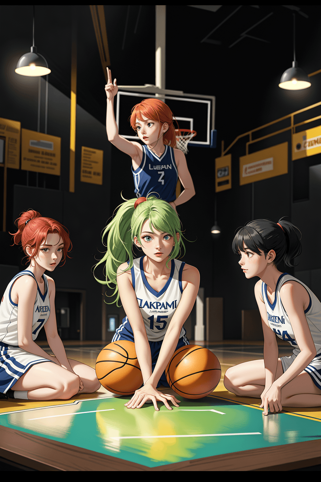 Thumbnail of The only girls basketball school 