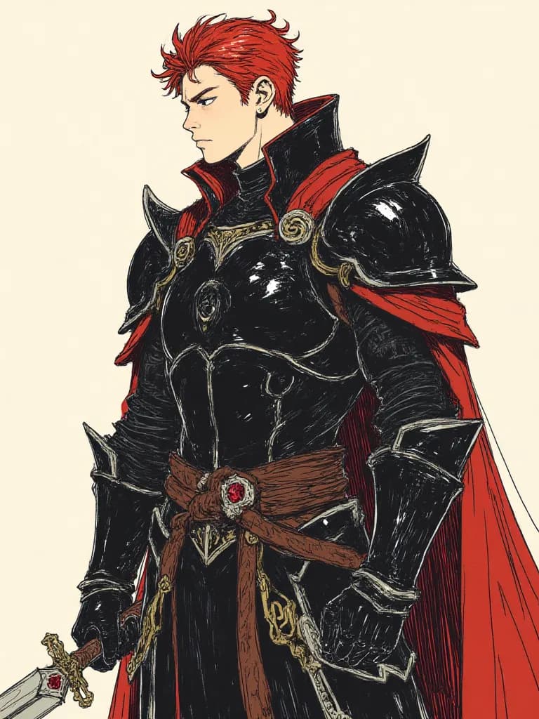 Thumbnail of Kaelen Emberheart, General of the Crimson Guard