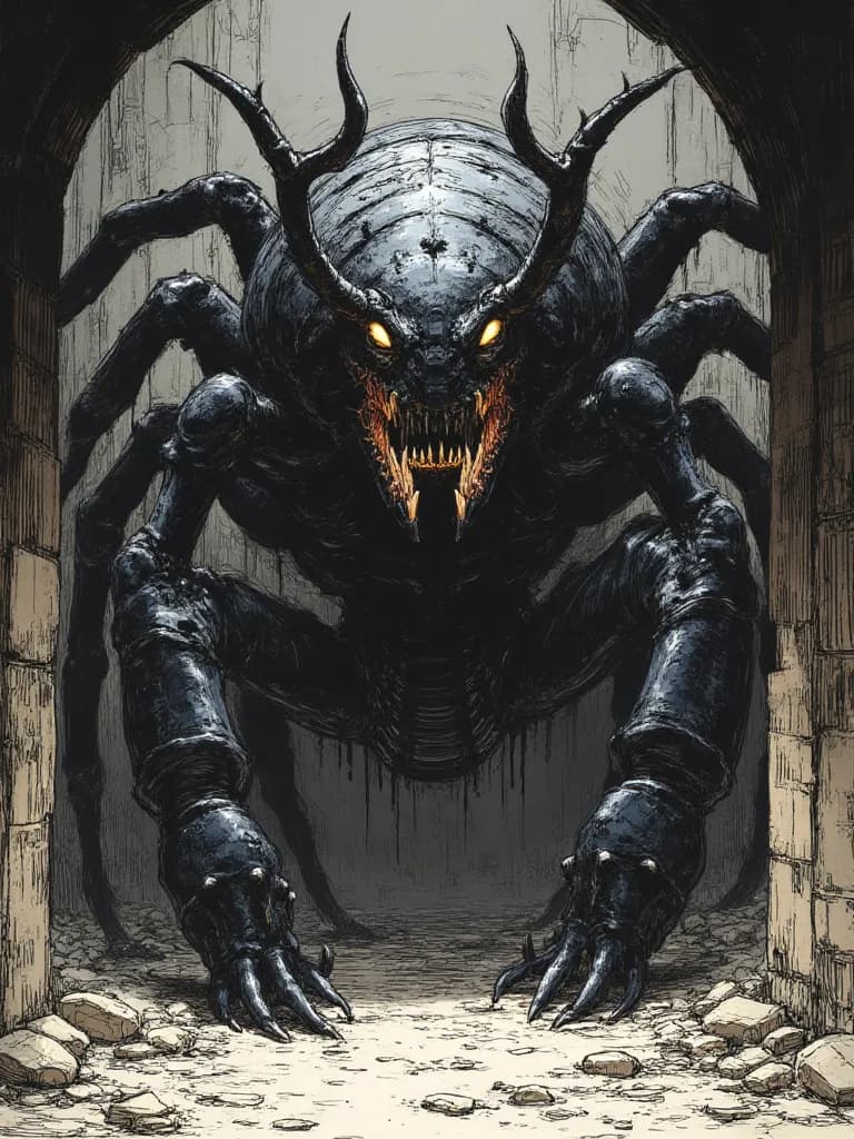 Thumbnail of Skittermaw, The Eight-Legged Scourge