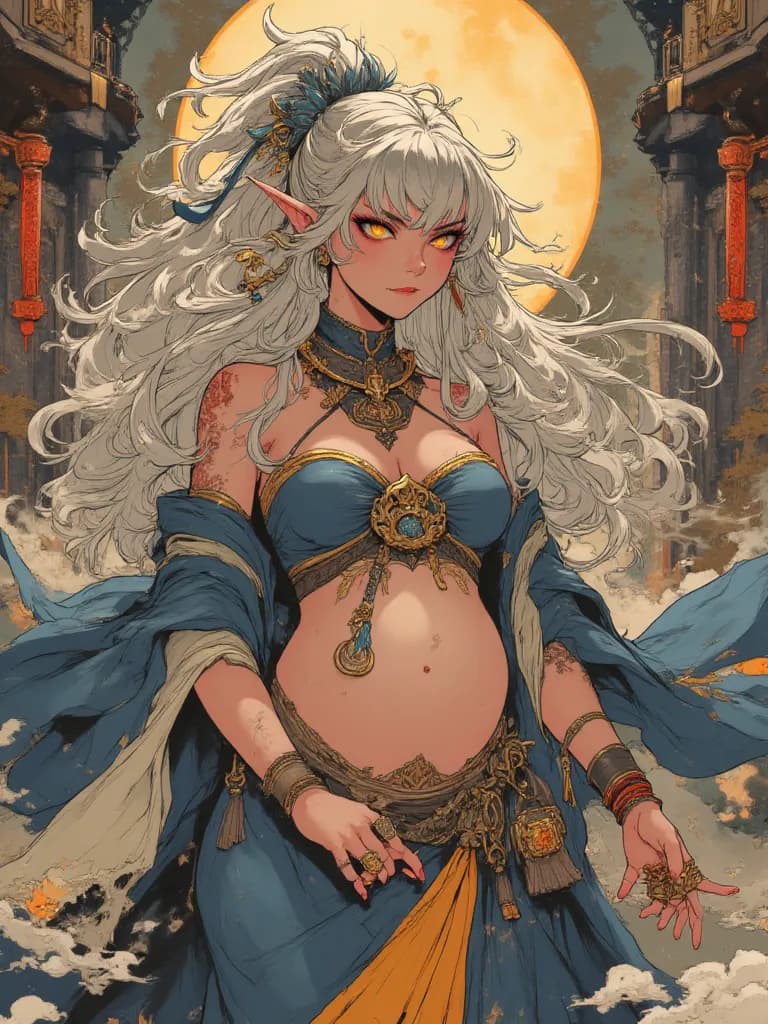 Thumbnail of Elara Vesperia, The Tempest Weaver
