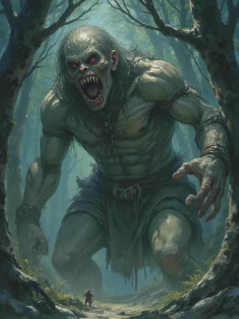 Thumbnail of Гигант, грызущий кости