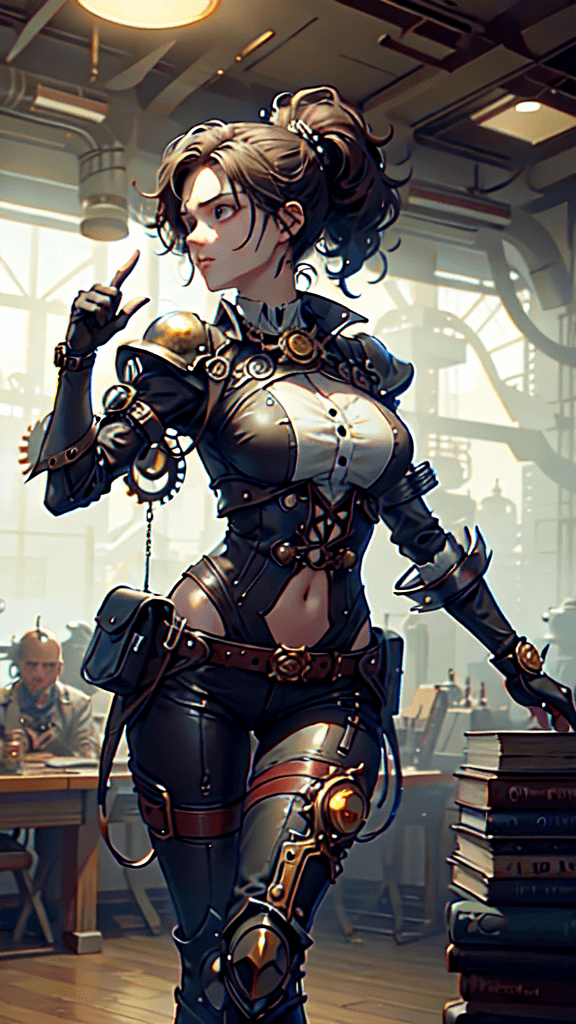 Thumbnail of Lara: The Futuristic Scholar with a Conquest in Mind