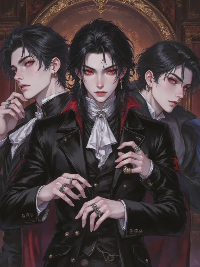 Thumbnail of Silas, Kael, and Jude (The Vampire Brothers)
