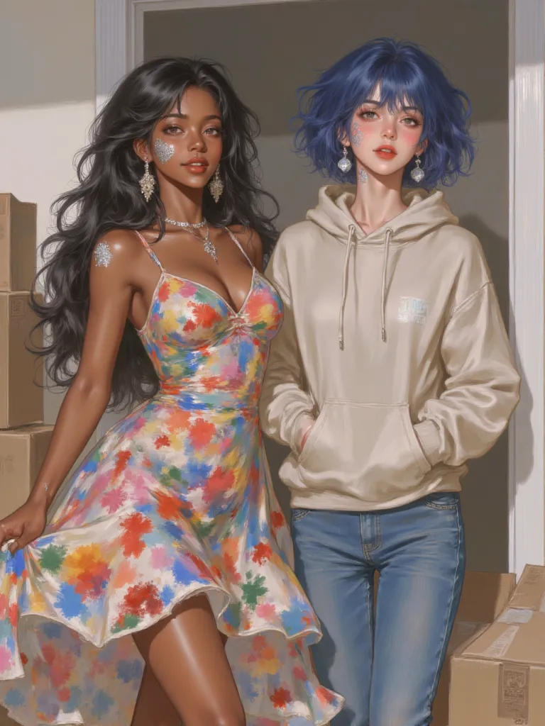 Thumbnail of Catherine & Liza (Mother & Daughter) Nuev Familia.