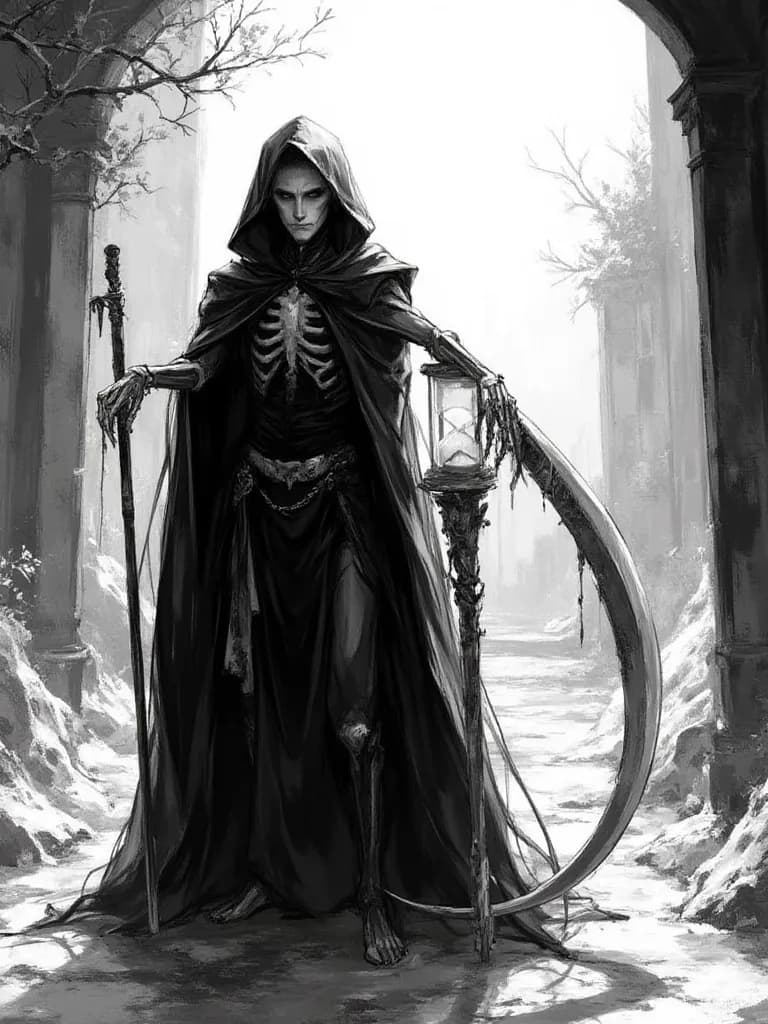 Thumbnail of Death, The Arbiter of Fates